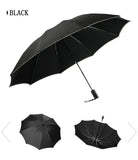 Reverse Folding  Umbrella With Reflective Strips