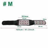 Self-heating Magnetic Back Belt